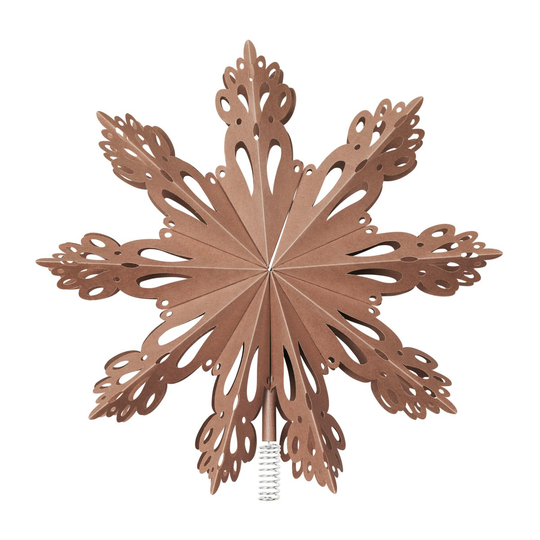 Christmas star Joulutähti Ø30 cm Indian tan