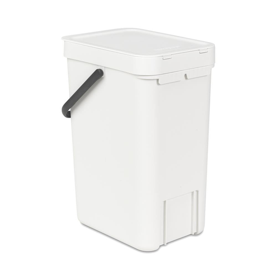 Sort & Go jäteastia 12 litraa valkoinen