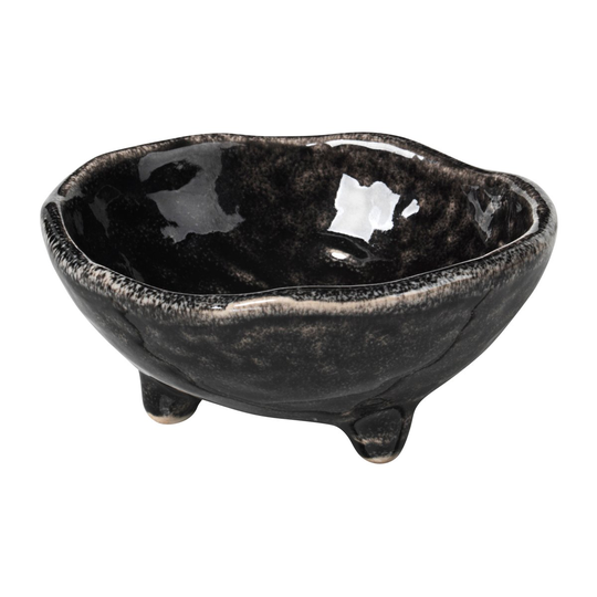 Nordic Coal jalallinen kulho Ø 8,5 cm