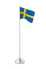 Pöytälippu Ruotsi RO, K 35 cm