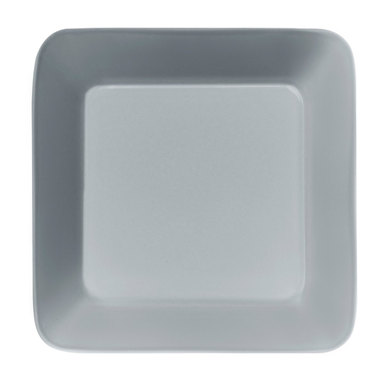 Teema lautanen 16x16 cm helmenharmaa