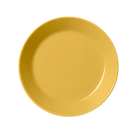 Teema lautanen 17 cm Hunaja (keltainen)