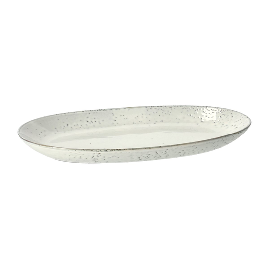 Nordic Sand soikea lautanen 30x17 cm