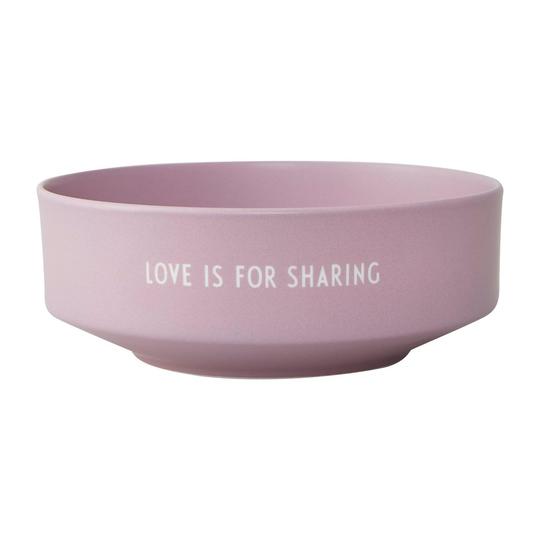 Design Letters -suosikkikulho medium Ø 17,5 cm Lavender