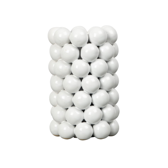 Globe maljakko 18,5 cm Valkoinen