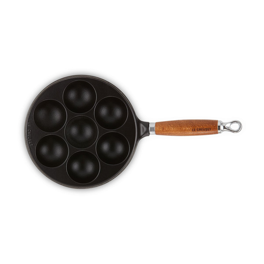 Le Creuset -munkkipannu valurauta Matte black