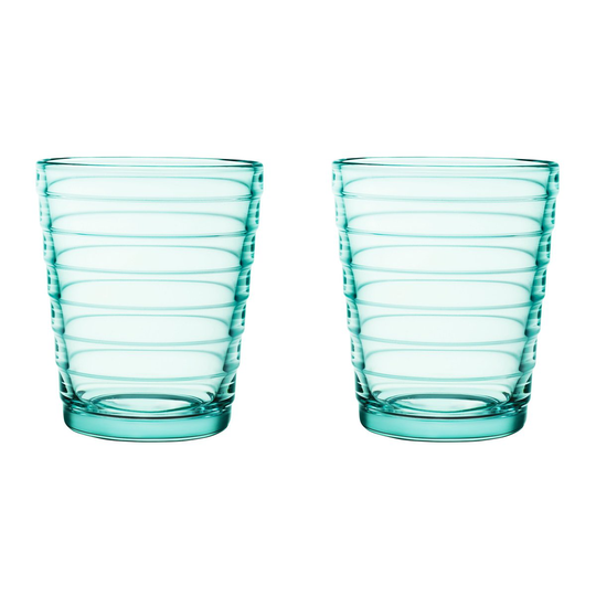 Aino Aalto juomalasi 2 kpl 22 cl vedensininen