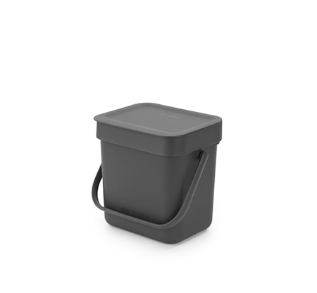 Jäteastia Sort & Go 3 L Harmaa