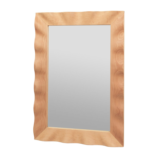 Wavy peili 70 x 100 cm Natural brown