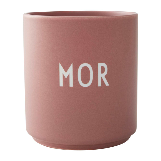 Design Letters suosikkikuppi 25 cl Mor-ash rose