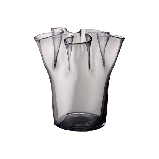 Tulip maljakko 20 cm Smoke