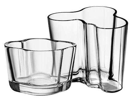 Alvar Aalto Maljakko 95 mm + kynttilälyhty 60 mm