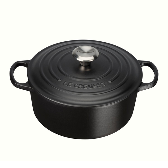 Le Creuset Pyöreä pata 4.2 l Mattamusta