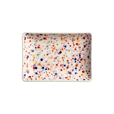 Oiva Toikka Collection A6 lautanen 10 x 15 cm Helle ametisti