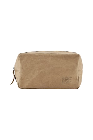 Toilettilaukku Nomadic 24x10 cm - Vaaleanruskea