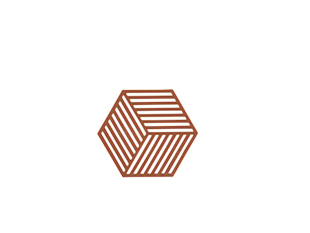 Hexagon Pannunalunen Terracotta