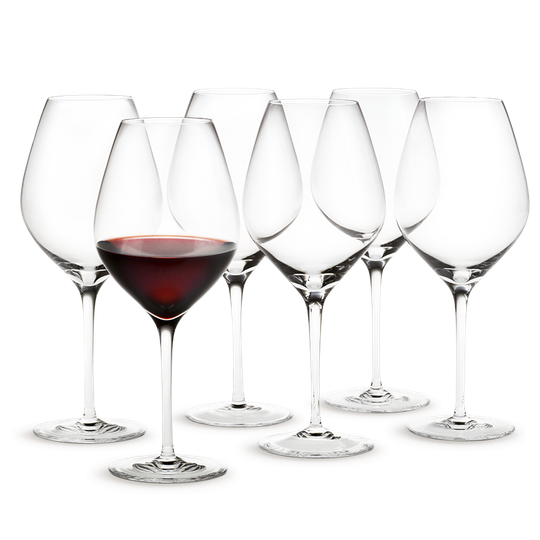 Holmegaard - Cabernet Burgundy glass - 69 cl - Box of 6