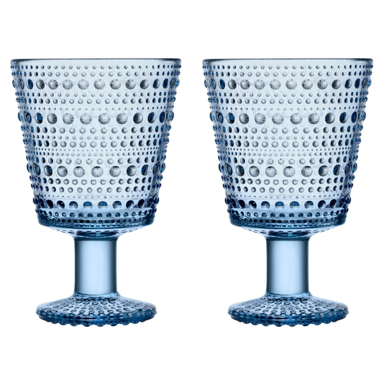 Kastehelmi viskilasi jalallinen 26 cl 2 kpl aqua