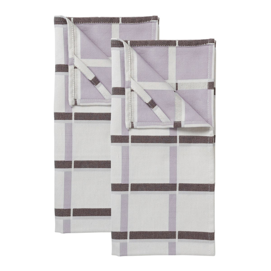 Zappa keittiöpyyhe, 2-pakkaus Rainy day-orchid hush-puce