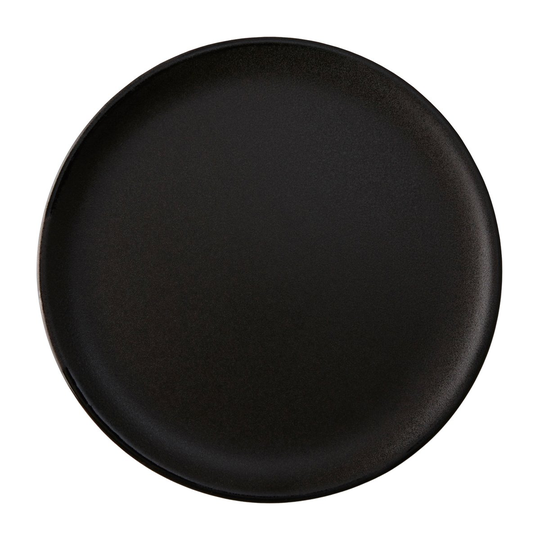 Raw lautanen Ø20 cm Titanium black