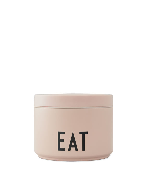 Design Letters - Thermo Lunch Box Small - Nude (30101005NUBLAFOOD)