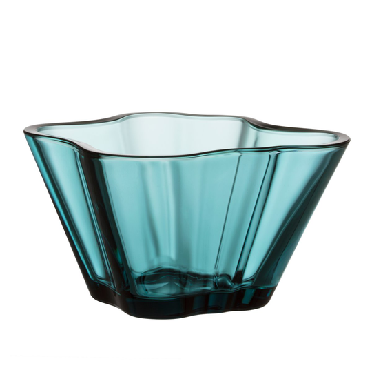 Alvar Aalto kulho 75 mm merensininen
