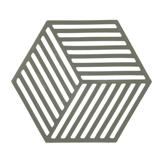 Hexagon pannunalunen Olive Taupe