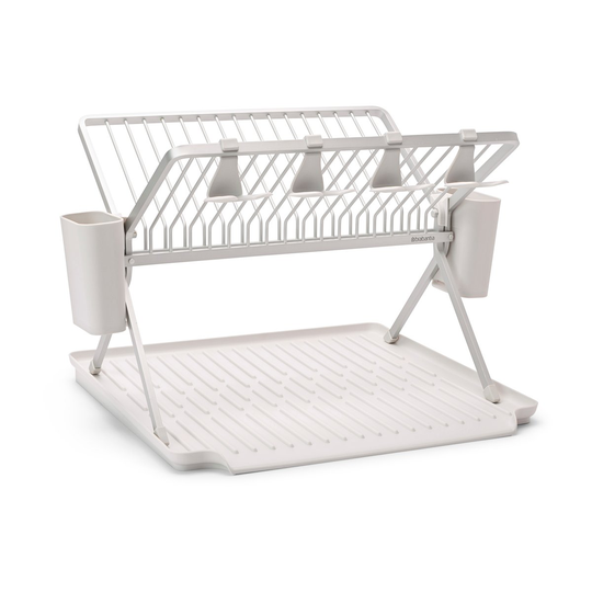 Sinkside kokoontaitettava tiskiteline 51 cm vaaleanharmaa