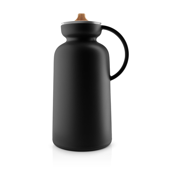 Eva Solo - Silhouette vacuum jug, 1 L - Black (572870)