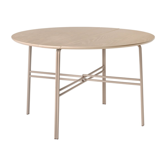 Oda ruokapöytä Ø 120 cm Warm beige