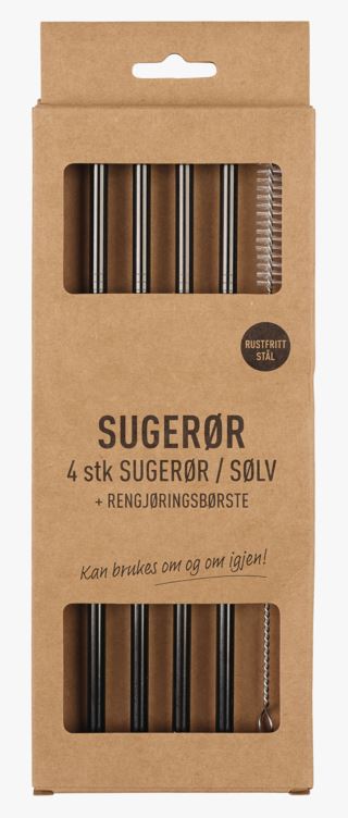 Metal 4pk pilli musta