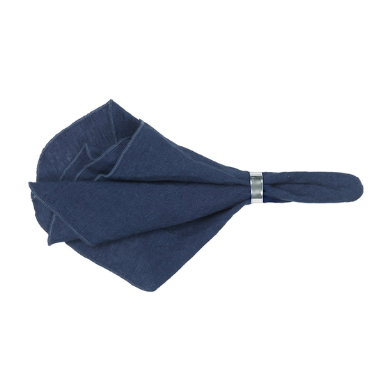 Gracie pellavalautasliina tummansininen (Insignia blue)