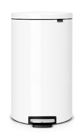 Flatback + poljinroskis valkoinen 30 L