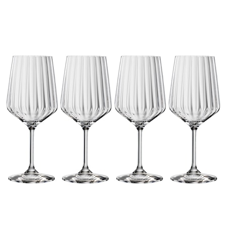 LifeStyle Punaviinilasi 63 cl 4-pakkaus