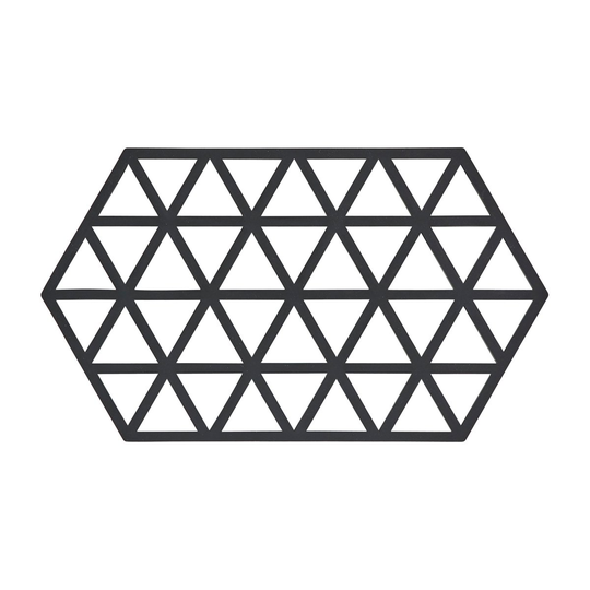Triangles pannunalunen 14x24 cm Black