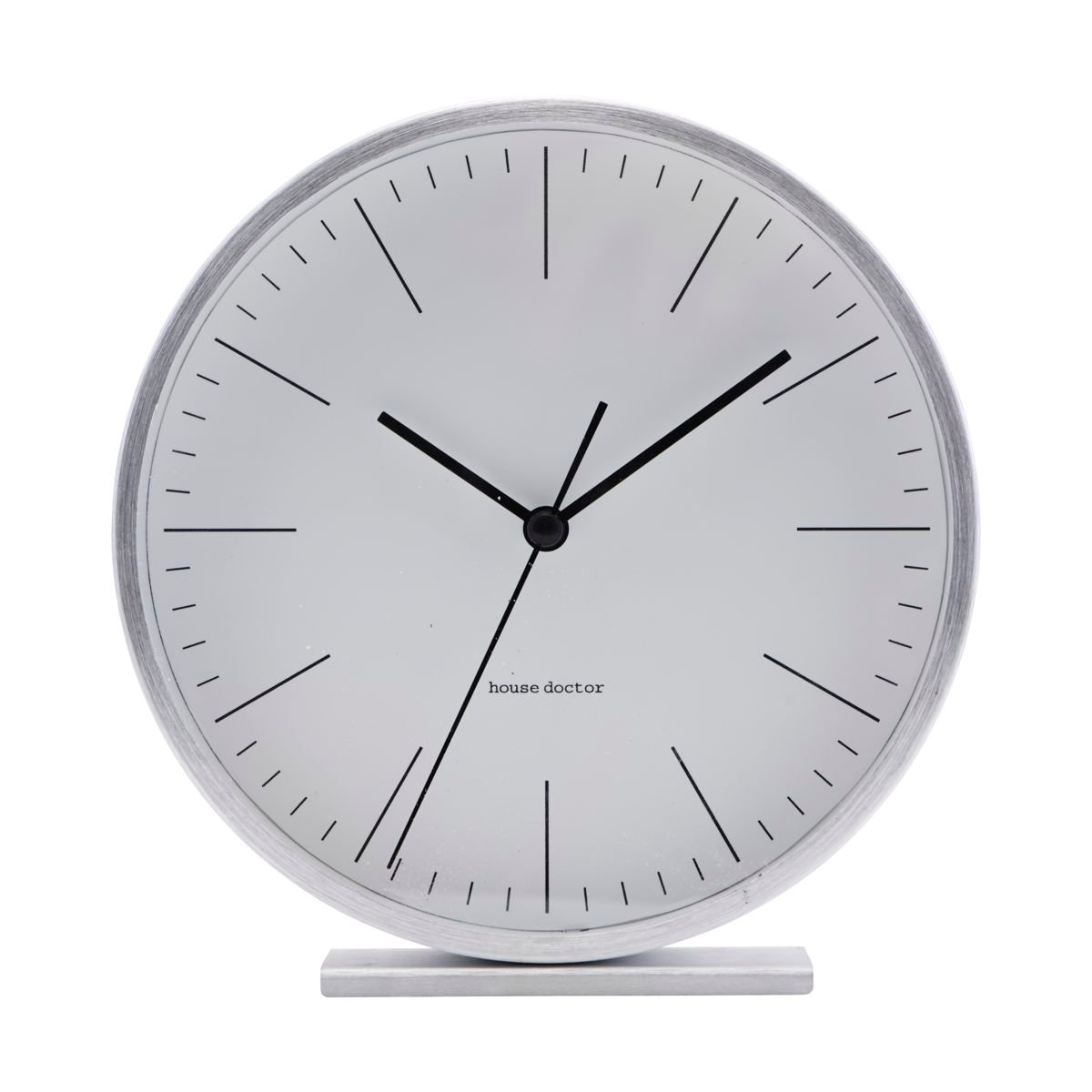 House Doctor - Hannah Table Clock - Silver (EA0701)