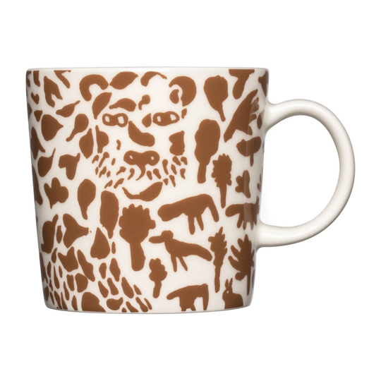 Oiva Toikka Cheetah muki 30 cl Ruskea