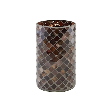 Kynttilänjalka Brownie Ruskea 17cm