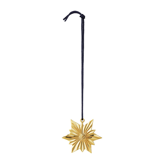 Karen Blixen north star tähti joulukoriste 6,5 cm Kullattu