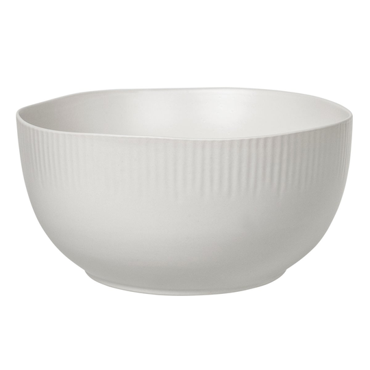 Sandvig korkea kulho soft white Ø 25 cm