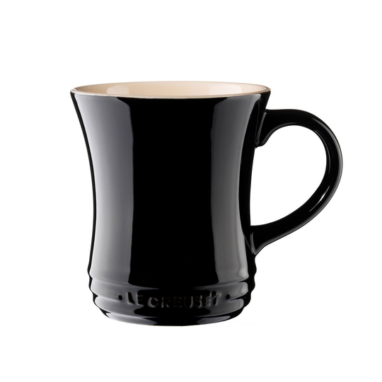 Le Creuset muki muotoillut sivut 29 cl Musta