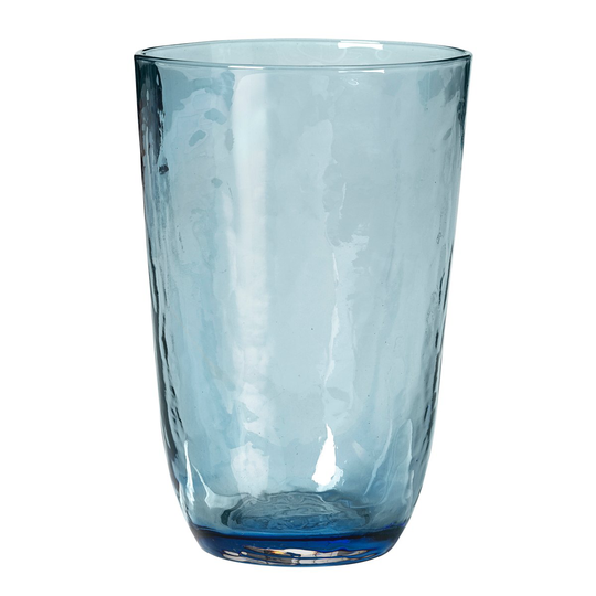 Hammered juomalasi 50 cl Sininen