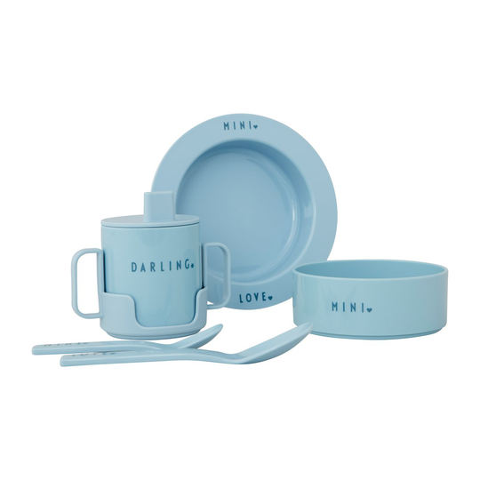 Design Letters startsetti suosikki mini Light blue