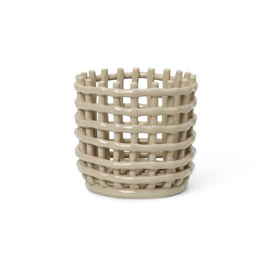 Ceramic punottu kori Ø 16 cm Cashmere