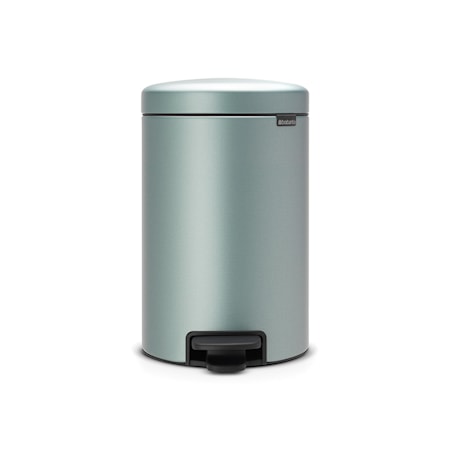 Pedaaliroskis newIcon, muovinen sisä-ämpäri 12 L Metallic Minttu