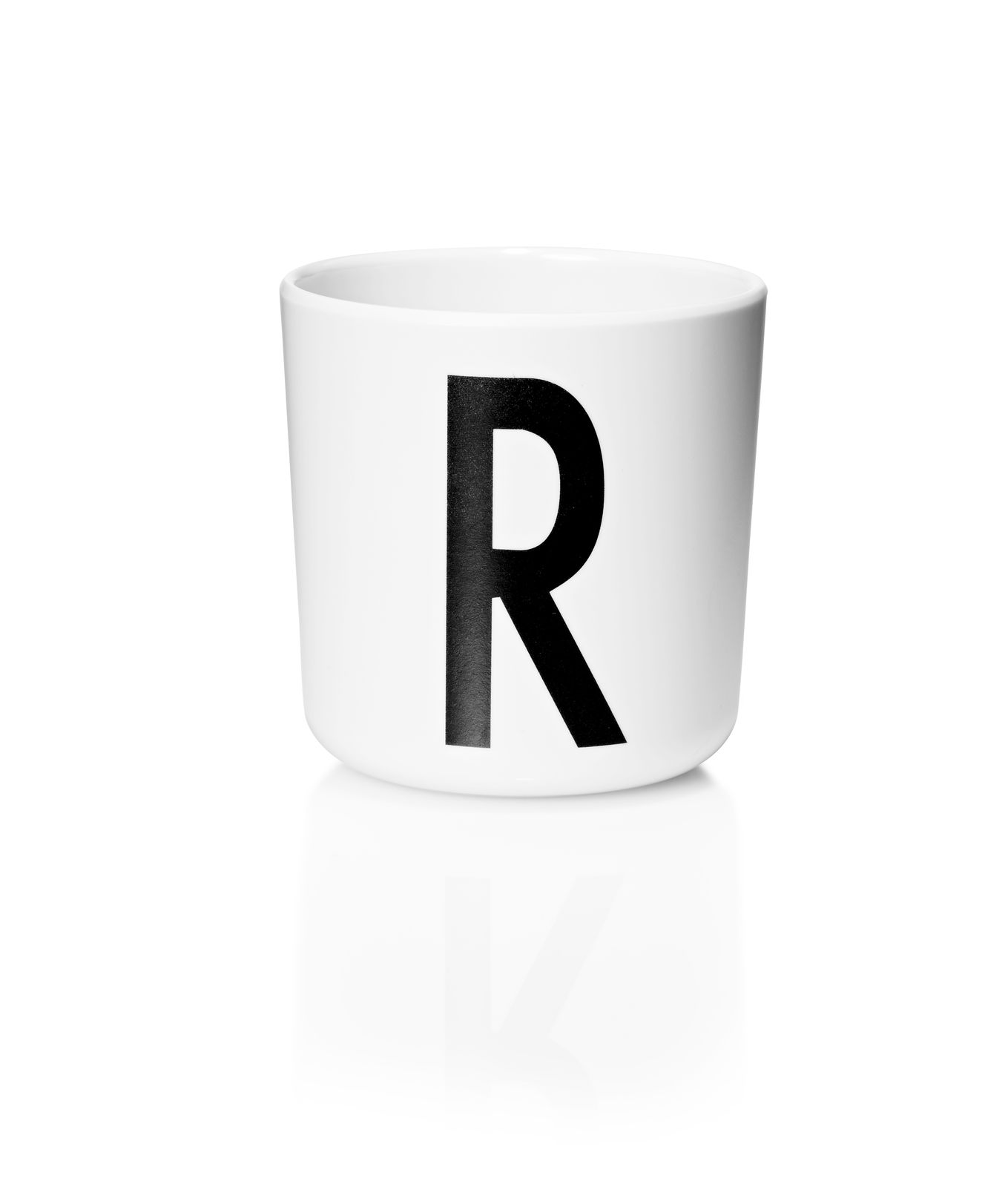 ​Design Letters - Personal Melamine Cup R - White (20201000R)