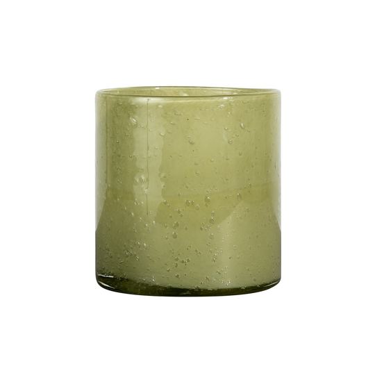 Calore kynttilälyhty-maljakko M Ø15 cm Green