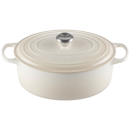 Le Creuset ovaali pata 6,3 l Meringue