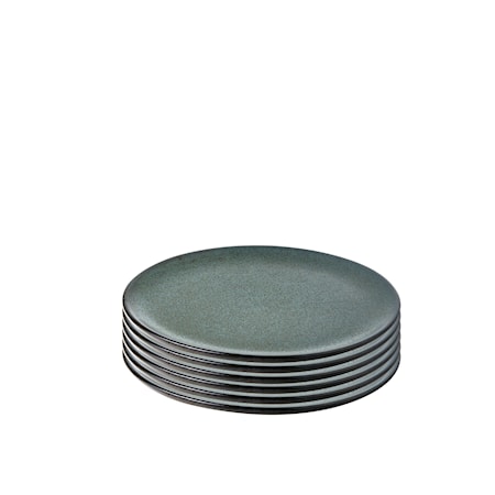 Raw Jälkiruokalautanen 20 cm Northern Green 6 kpl