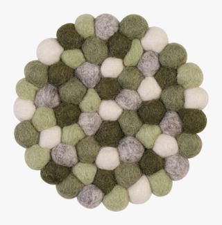 Wool multi lasinalunen moniväri/vihreä